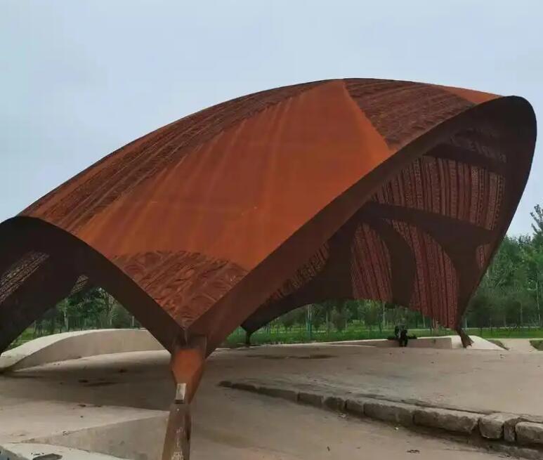 七台河耐候钢幕墙案例